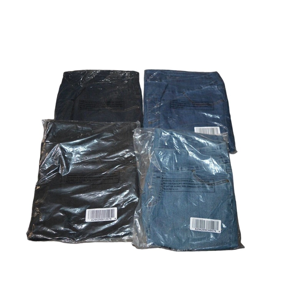 4 Denim & Co "How Smooth" 5-pkt Slightly Bootcut Jeans 28W